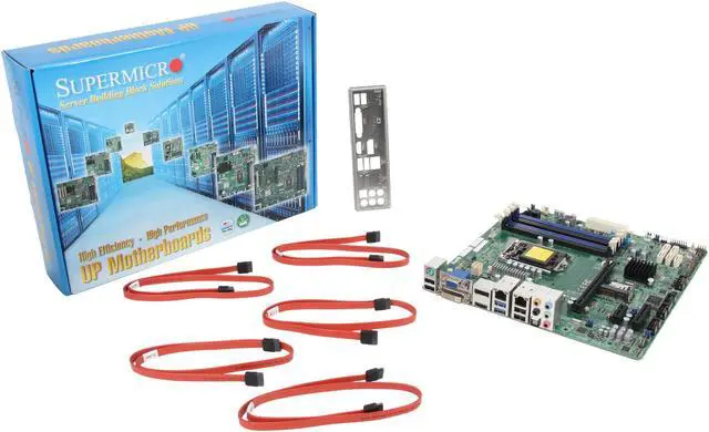 Alt view image 5 of 5 - SUPERMICRO MBD-X10SLQ-O Micro ATX Server Motherboard LGA 1150 Intel Q87 Express PCH (Lynx Point) Chipset DDR3 1600