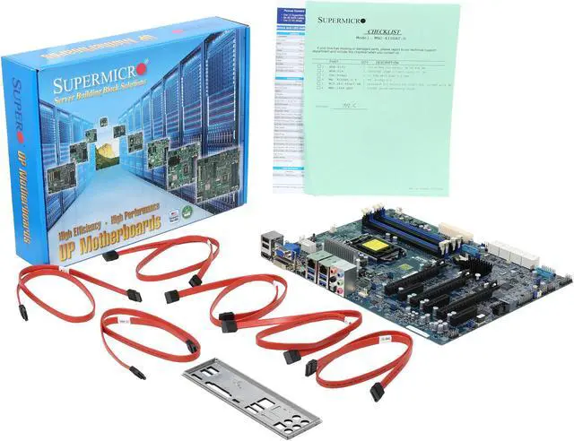 Alt view image 6 of 5 - SUPERMICRO MBD-X10SAT-O ATX Server Motherboard LGA 1150 DDR3 1600/1333/1066