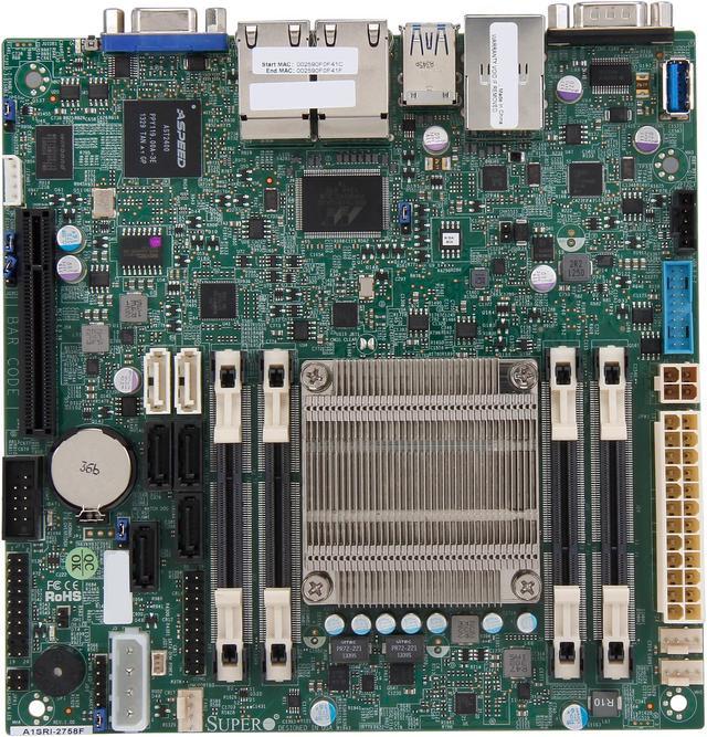 SUPERMICRO MBD-A1SRi-2758F-O Mini ITX Server Motherboard - Newegg.ca