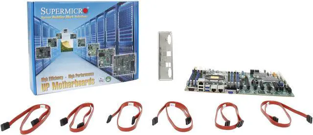 Alt view image 5 of 5 - SUPERMICRO MBD-X10SRH-CF-O ATX Server Motherboard LGA 2011-3