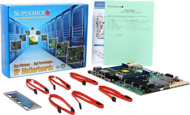 Alt view image 6 of 5 - SUPERMICRO MBD-X10SRH-CLN4F-O ATX Server Motherboard Single Socket R3 (LGA 2011) Intel C612