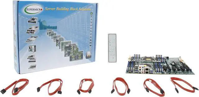 Alt view image 5 of 5 - SUPERMICRO MBD-X10DAI-O Extended ATX Xeon Server Motherboard Dual LGA 2011-3 Intel C612