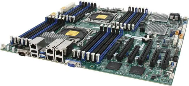 Main image of SUPERMICRO MBD-X10DRC-LN4+-O Enhanced Extended ATX Xeon Server Motherboard Dual LGA 2011-3 Intel C612