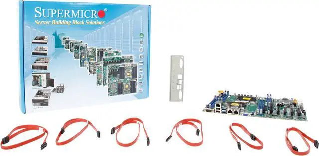Alt view image 5 of 5 - SUPERMICRO MBD-X10DRL-I ATX Server Motherboard Dual Socket LGA-2011-3 (Socket R3) Intel C612
