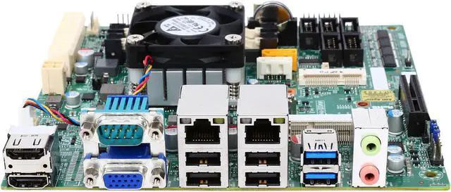 Alt view image 2 of 5 - SUPERMICRO MBD-H9SKV-420 Mini ITX Server Motherboard BGA 769 (FT3) AMD G-series SOC DDR3 1600