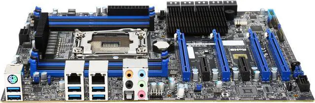 Alt view image 2 of 5 - SUPERMICRO MBD-X10SRA-O ATX Server Motherboard LGA 2011-3 Intel C612