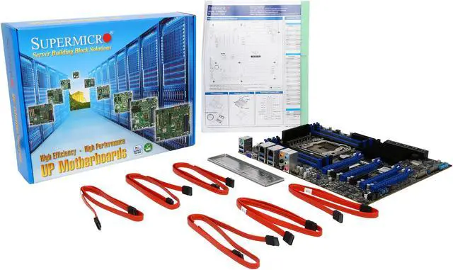 Alt view image 5 of 5 - SUPERMICRO MBD-X10SRA-F-O ATX Server Motherboard LGA 2011-3 Intel C612