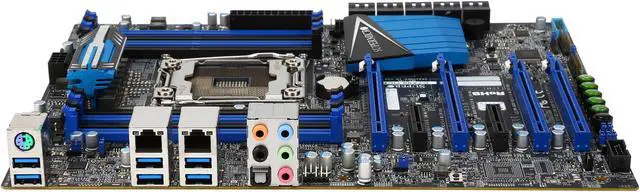 Alt view image 2 of 5 - SUPERMICRO SuperO MBD-C7X99-OCE-O LGA 2011-v3 Intel X99 USB 3.0 ATX Server Motherboard