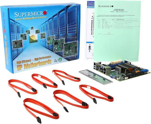 Alt view image 6 of 5 - SUPERMICRO MBD-X10SDV-F-O Mini ITX Server Motherboard Xeon processor D-1540 FCBGA 1667