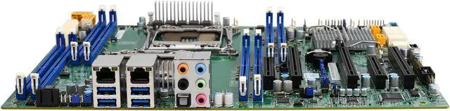 Alt view image 2 of 5 - SUPERMICRO MBD-X10DAL-I-O ATX Server Motherboard Dual LGA 2011-3 Intel C612