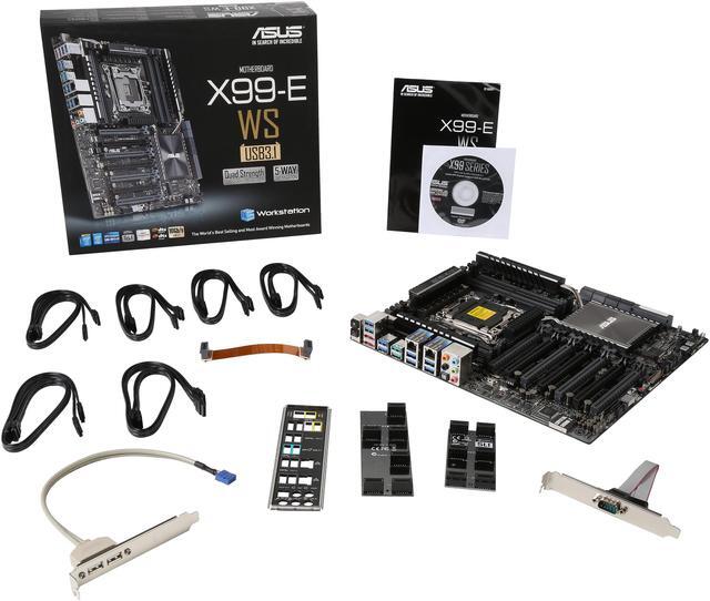 Alt view image 6 of 6 - ASUS X99-E WS/USB 3.1 LGA 2011-v3 Intel X99 USB 3.1 CEB Intel Motherboard