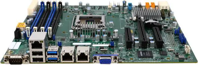 Alt view image 3 of 5 - SUPERMICRO MBD-X11SSL-F-O Micro ATX Server Motherboard LGA 1151 Intel C232