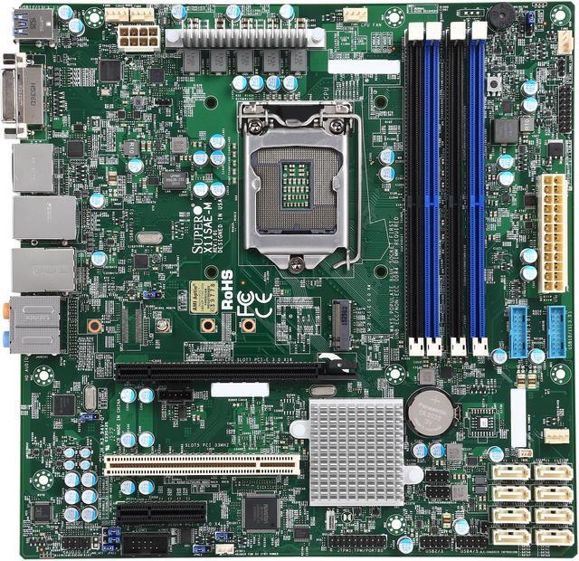 SUPERMICRO MBD-X11SAE-M-O Micro ATX Server Motherboard - Newegg.com