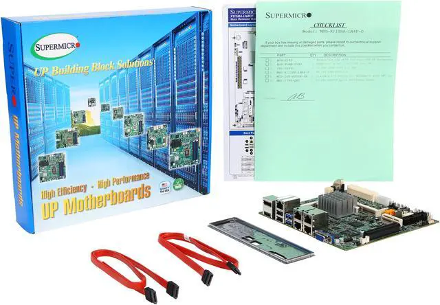 Alt view image 5 of 5 - SUPERMICRO MBD-X11SBA-LN4F-O Mini ITX Server Motherboard Socket FCBGA1170 Intel N3700 1600 / 1333 / 1066 MHz DDR3 SO-DIMM, 204-pin gold-plated DIMMs