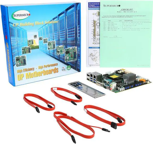 Alt view image 5 of 5 - SUPERMICRO MBD-X11SSV-Q-O Mini ITX Server Motherboard LGA 1151 Intel Q170
