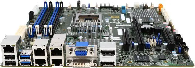 Alt view image 2 of 5 - SUPERMICRO MBD-X11SSZ-TLN4F-O Micro ATX Server Motherboard LGA 1151 Intel C236 DDR3 1600