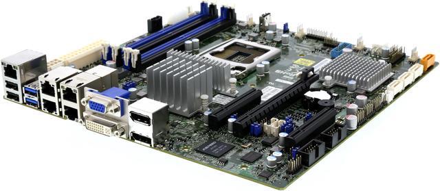 SUPERMICRO MBD-X11SSZ-TLN4F-O Micro ATX Server Motherboard