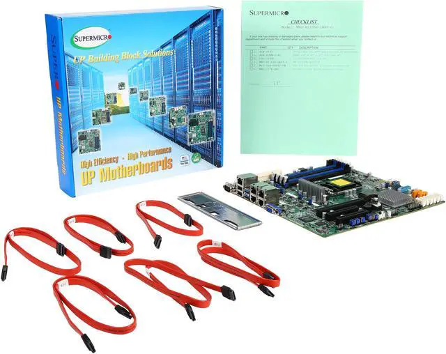 Alt view image 5 of 5 - SUPERMICRO MBD-X11SSH-LN4F-O Micro ATX Server Motherboard LGA 1151 Intel C236