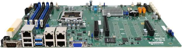 Alt view image 2 of 5 - SUPERMICRO MBD-X11SSI-LN4F-O ATX Server Motherboard LGA 1151 Intel C236