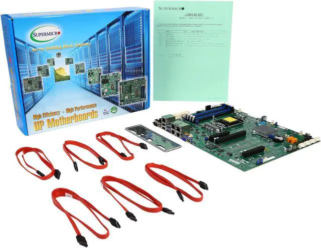 Alt view image 5 of 5 - SUPERMICRO MBD-X11SSI-LN4F-O ATX Server Motherboard LGA 1151 Intel C236