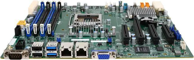 Alt view image 2 of 5 - SUPERMICRO MBD-X11SSM-O Micro ATX Server Motherboard LGA 1151 Intel C236