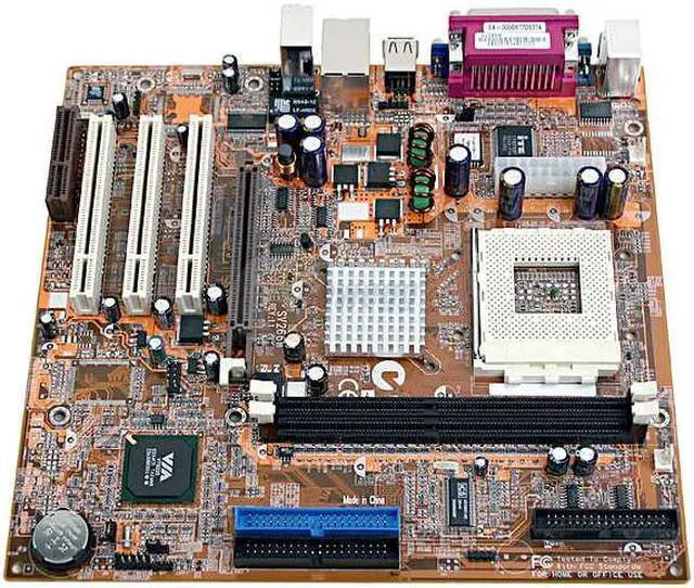 Alt view image 2 of 4 - SYNTAX SV266M 462(A) VIA KM266 Micro ATX AMD Motherboard