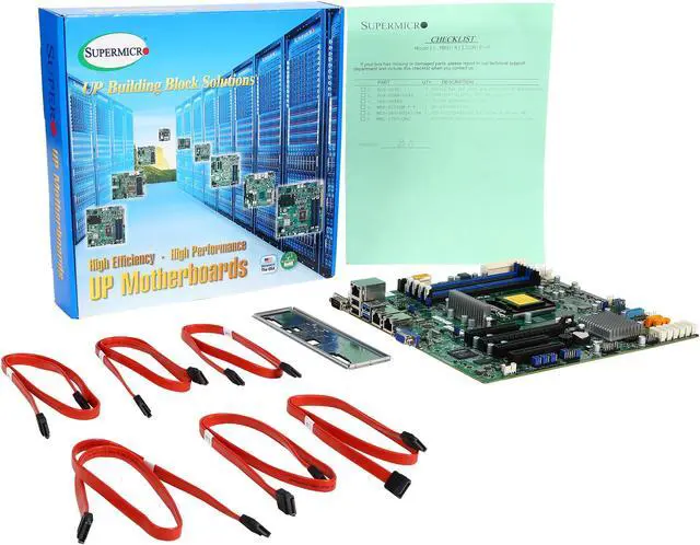 Alt view image 5 of 5 - SUPERMICRO MBD-X11SSM-F-O Micro ATX Server Motherboard LGA 1151 Intel C236