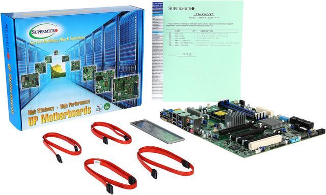 Alt view image 6 of 5 - Supermicro X11SAT-F Workstation Motherboard - Intel C236 Chipset - Socket H4 LGA-1151 - Retail Pack