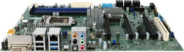 Alt view image 2 of 5 - SUPERMICRO MBD-X11SAT-O ATX Server Motherboard LGA 1151 Intel C236