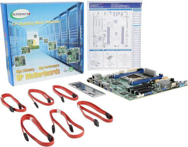 Alt view image 6 of 5 - SUPERMICRO X10SRM-F Micro ATX Server Motherboard R3 (LGA 2011) Intel C612