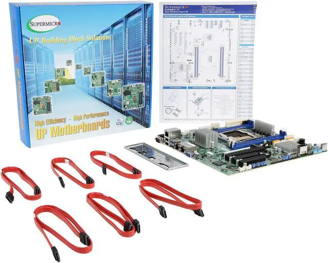 Alt view image 6 of 5 - SUPERMICRO X10SRM-TF Micro ATX Server Motherboard R3 (LGA 2011) Intel C612