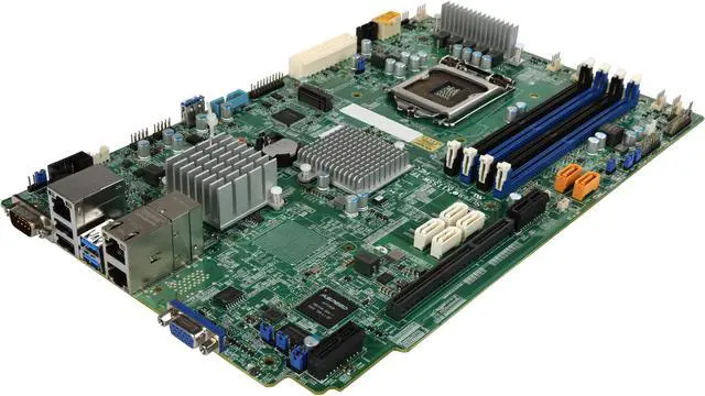 Alt view image 4 of 8 - SUPERMICRO MBD-X11SSW-TF-O Proprietary Motherboard LGA 1151 Intel C236