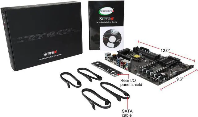 Alt view image 5 of 5 - SUPERMICRO MBD-C7Z370-CG-L-O LGA 1151 (300 Series) Intel Z370 HDMI USB 3.0 ATX Intel Motherboard