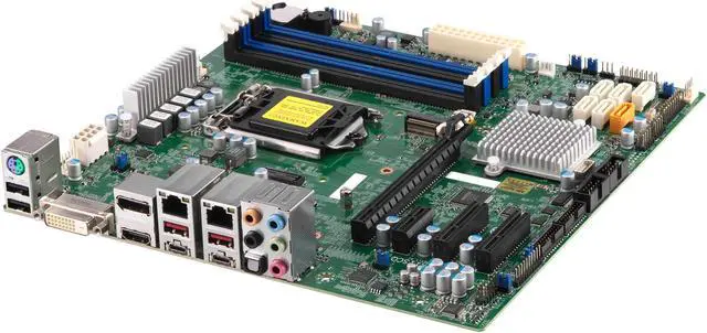 Alt view image 2 of 3 - SUPERMICRO MBD-X11SCQ-O LGA 1151 (300 Series) Intel Q370 HDMI USB 3.1 uATX Intel Motherboard