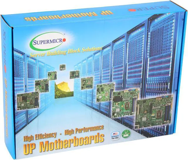 Alt view image 3 of 3 - SUPERMICRO MBD-X11SCA-O LGA 1151 Intel C246 DDR4 U.2 M.2 DP HDMI DVI ATX Workstation Motherboard