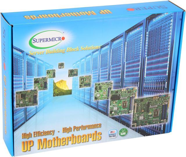 SUPERMICRO MBD-X11SCA-F-O LGA 1151 Intel C246 DDR4 U.2 M.2 DP HDMI