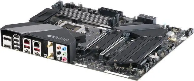 Alt view image 6 of 7 - SUPERMICRO C9Z590-CGW LGA 1200 Intel Z590 ATX Intel Motherboard