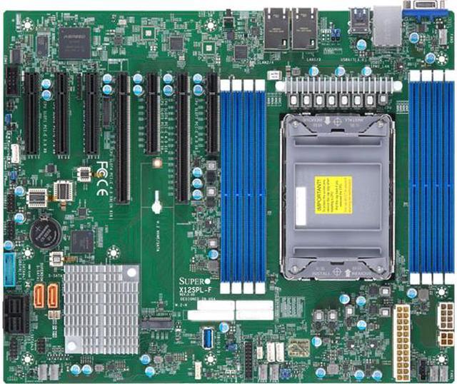 SUPERMICRO MBD-X12SPL-F-O ATX Server Motherboard, Socket LGA-4189, support  3rd Gen Intel Xeon Scalable processors.