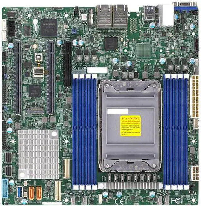 Main image of SUPERMICRO MBD-X12SPM-LN4F-O Micro ATX Server Motherboard Socket P+ Intel C621A