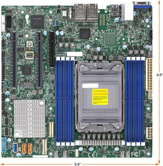 Supermicro X12SPM-LN4F マザーボード - Ice Lake(LGA-4189) SKT-P+