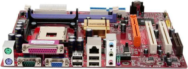 Alt view image 2 of 6 - PC CHIPS M963GV (V5.0) Socket 478 SiS 661GX Micro ATX Intel Motherboard