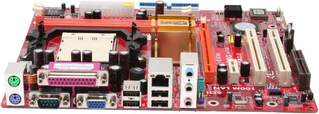 Alt view image 2 of 5 - PC CHIPS A33G V1.0 AM2 SiS 761 GX Micro ATX AMD Motherboard