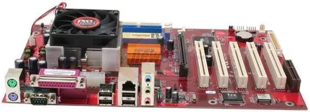 Alt view image 2 of 7 - PC CHIPS M811LU (V3.1)(Pro3200A+) AMD Athlon 2200+ A (462) VIA P4M266A ATX