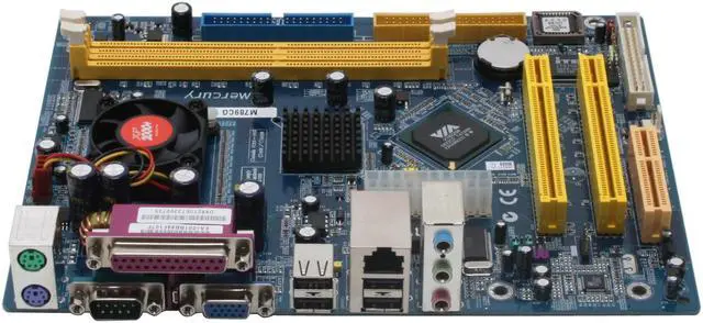 Alt view image 2 of 7 - PC CHIPS M789CG(3.0A)             VIA C3 Samual 2 2000+ VIA CLE266 Flex ATX Motherboard / CPU Combo