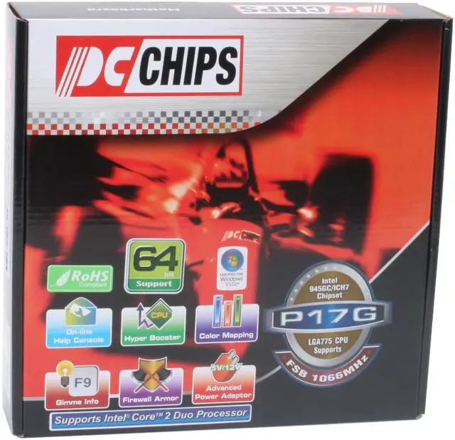 Alt view image 7 of 7 - PC CHIPS P17G(1.0) LGA 775 Intel 945GC Micro ATX Intel Motherboard