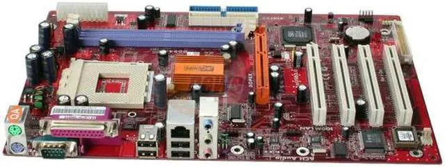 Alt view image 2 of 7 - PC CHIPS M848A (V5.0) 462(A) SiS 746FX ATX AMD Motherboard