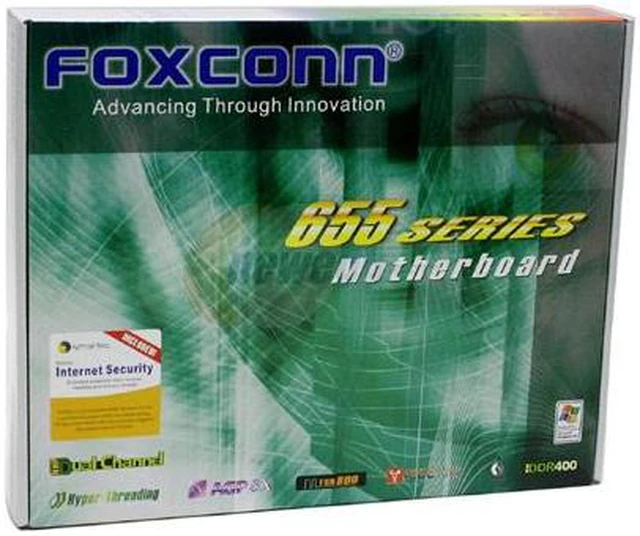 Open Box: Foxconn 655A01-FX-6LRS Socket 478 ATX Intel Motherboard ...