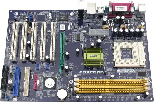 Alt view image 2 of 4 - Foxconn 600A01-6LRS 462(A) VIA KT600 ATX AMD Motherboard