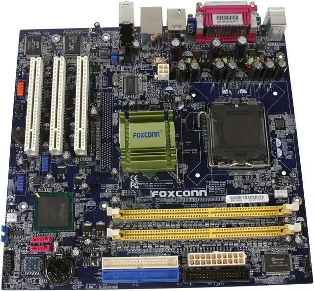 Alt view image 2 of 4 - Foxconn 865GV7MC-ES LGA 775 Intel 865GV Micro ATX Intel Motherboard