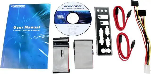 Alt view image 3 of 4 - Foxconn 865GV7MC-ES LGA 775 Intel 865GV Micro ATX Intel Motherboard